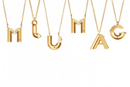 Louis Vuitton LV & Me Letter Y Pendant Necklace