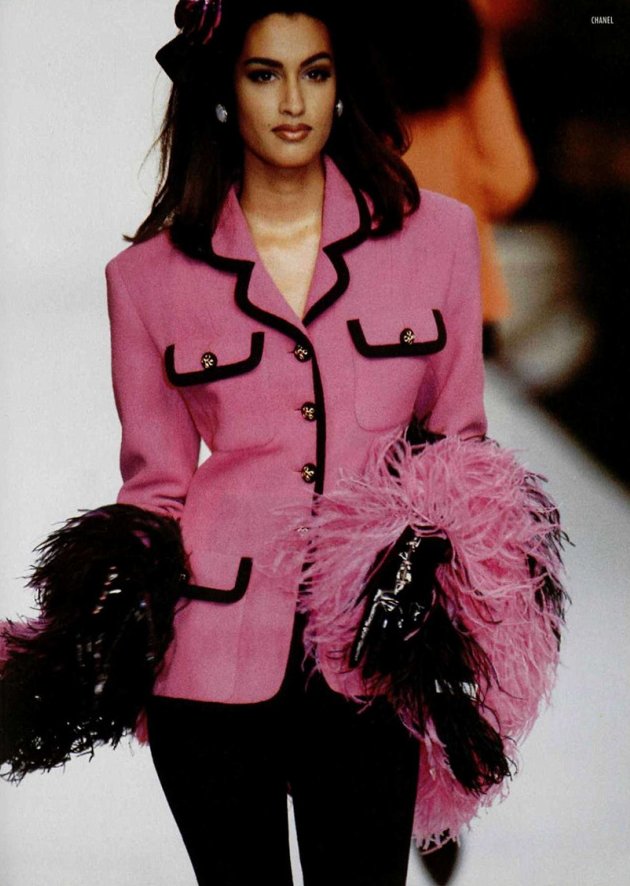 Yasmeen Ghauri, Chanel SS 1991