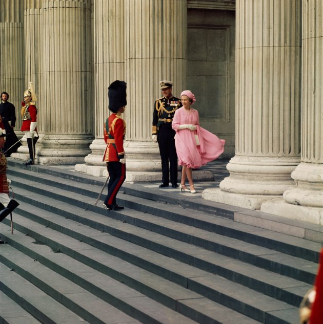 Królowa Elżbieta II & Książę Karol, 1977