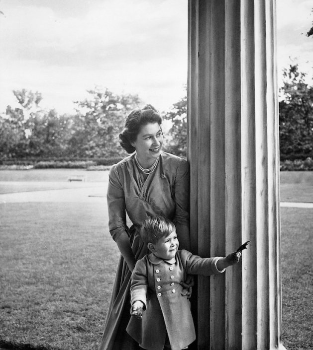 Księżniczka Elżbieta & Książę Karol, 1950