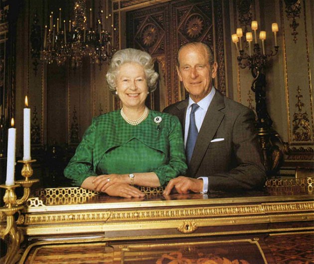 Królowa Elżbieta II i Książę Filip, 1997