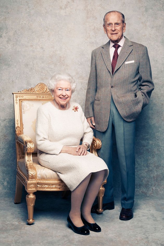 Królowa Elżbieta II i Książę Filip, 2017