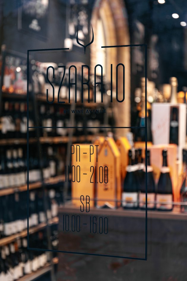 Wine&Spirits Concept by Wine Avenue, ul Szara 10 w Warszawie