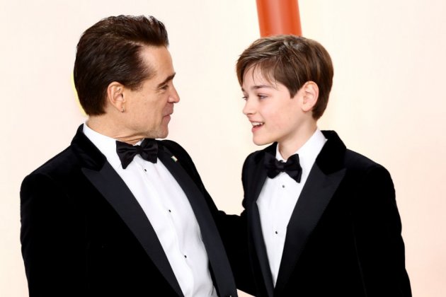 Colin Farrell z synem 