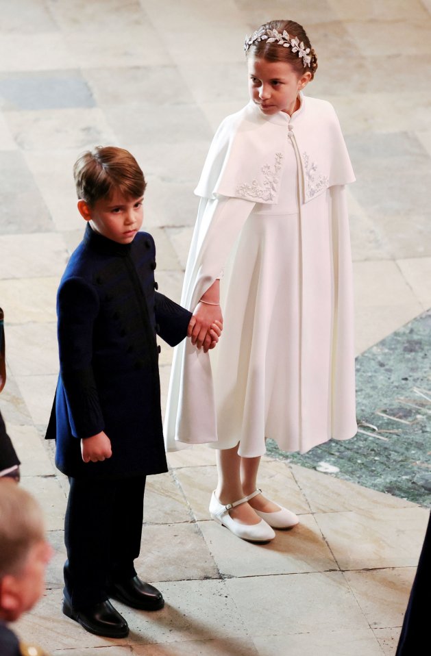 Księżniczka Charlotte i książę Louis