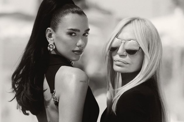 Dua Lipa & Donatella Versace